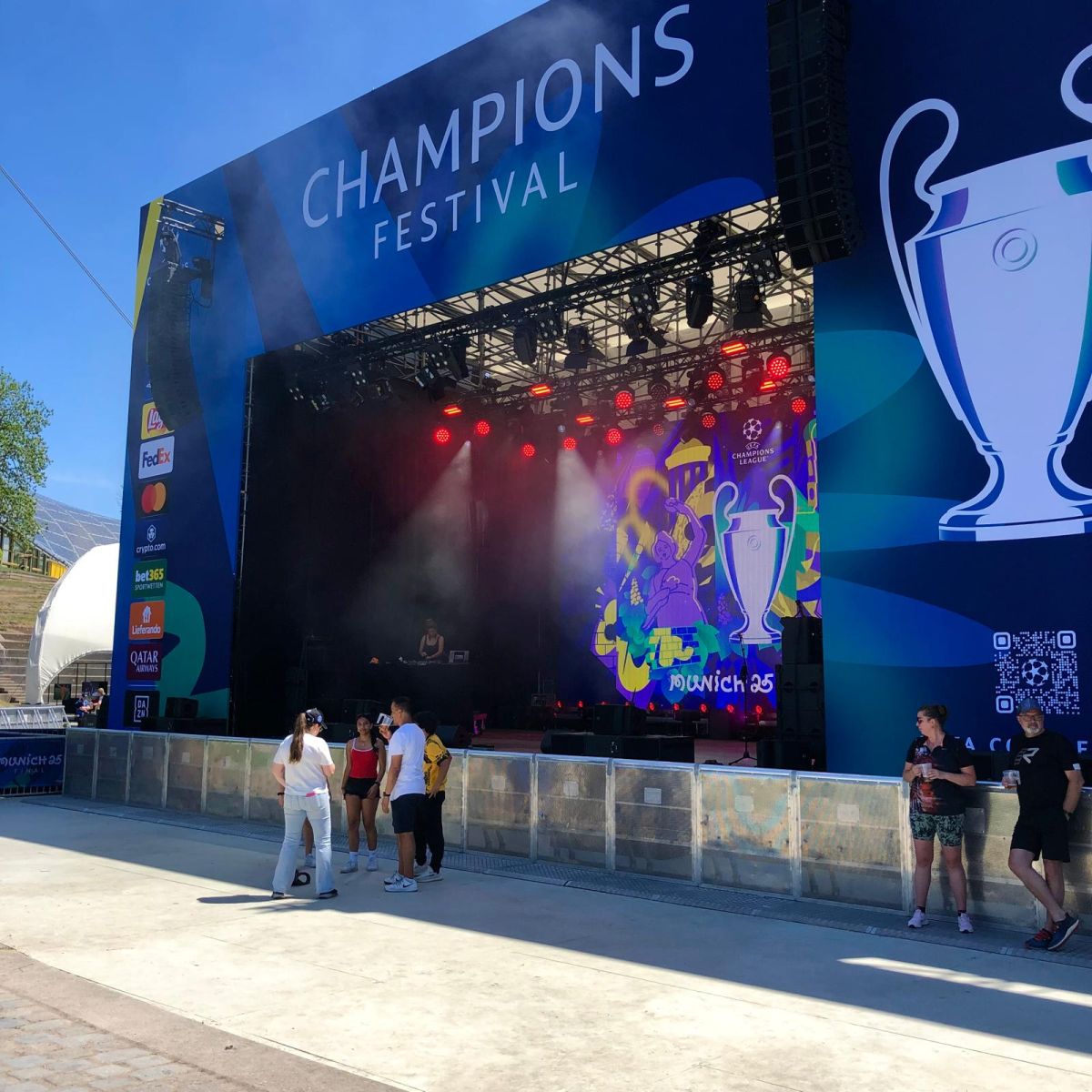 Open Air Uefa champions festival 2025